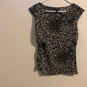 fitted ann taylor blouse